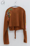 YANYAN KNITS Alpaca Knitted Sweater/Pencil Skirt YYK-YYW24-1941-HUANG Top